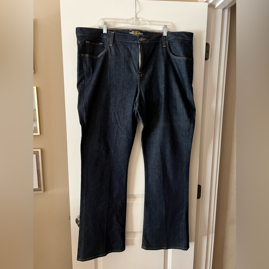 Lucky Brand Plus Size 22 Straight Leg Jeans